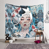 Fantasy Floral Woman Wall Tapestry Art Decor Blanket Curtain Hanging Home Bedroom Living Room Decoration Polyester miniinthebox