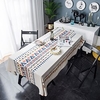 Farmhouse Style Pastoral Tablecloth Cotton Linen Fabric Table Cloth, Washable Table Cover Dust-Proof Wrinkle Resistant for Restaurant,  Picnic,  Indoor and Outdoor Dining miniinthebox