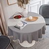 Farmhouse Style Pastoral Tablecloth Cotton Linen Fabric Table Cloth, Washable Table Cover Dust-Proof Wrinkle Resistant for Restaurant,  Picnic,  Indoor and Outdoor Dining miniinthebox