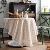 Farmhouse Style Pastoral Tablecloth Cotton Linen Fabric Table Cloth, Washable Table Cover Dust-Proof Wrinkle Resistant for Restaurant,  Picnic,  Indoor and Outdoor Dining miniinthebox