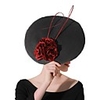 Fascinators with Floral 1 Piece Wedding / Party / Evening Headpiece