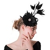 Fascinators with Floral 1 Piece Wedding / Party / Evening Headpiece