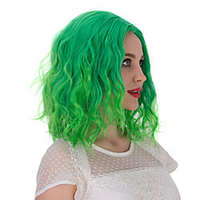 Fashion 35cm Short Curly Full Head Wig Heat Resistant Daily Dress Carnival Party Masquerade Anime Cosplay Wig Wig Cap (Orange) miniinthebox