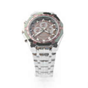 Fashion Auto Mechanical Steel Wrist Watch Red Dial
