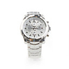 Fashion Auto Mechanical Steel Wrist Watch White Dial