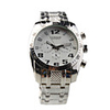 Fashion Auto Mechanical Steel Wrist Watch White Dial