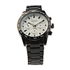 Fashion Auto Mechanical Tungsten Steel Wrist Watch White Dial