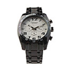 Fashion Auto Mechanical Tungsten Steel Wrist Watch White Dial