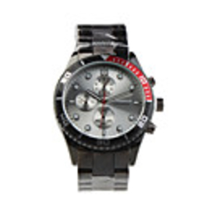 Fashion Auto Mechanical Tungsten Steel Wrist Watch White Dial