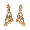 fashion bollywood jewellery traditional ethnic bridal bride wedding bridesmaid gold plated kundan pearl drop jhumka jhumki head chain indian bahubali earrings jewelry for women