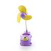 Fashion Clip Mini Fan Purple
