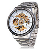 Fashion Coloring Automatic White Gold Men