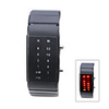 Fashion Design Digital Red Led Women Men Black Sport LED Watch