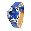 Fashion Girl Women Wrist Watch Sapphire Watchband Sapphire Star Dial 9729-2