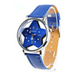 Fashion Girl Women Wrist Watch Sapphire Watchband Sapphire Star Dial 9729-2