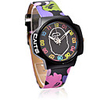 Fashion Japanese Movement Black Band Wrist Watch