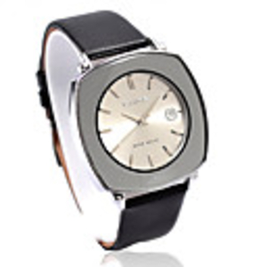 Fashion Japanese Movement White Band Wrist Watch