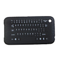 Fashion Keyboard Pattern Silicone Case for iPhone 3G/3GS Black