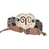 Fashion Leather Handmade Zodiac Bracelet-Aries (BSS26)