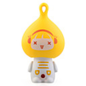 Fashion Mini Fan Onion Yellow
