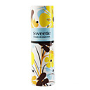 Fashion Mini Fan Yellow Flower Pattern