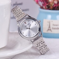 Fashion Oktime Ladies Women Stainless Steel Watches Diamond Dress Quartz WristWatches miniinthebox
