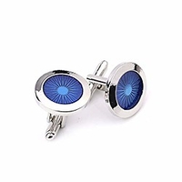 fashion paint color french cufflinks custom men