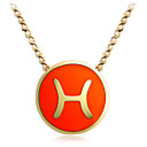 Fashion Pisces Pendant Necklace