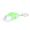 Fashion Plastic Car keychain LED Torch Light Green