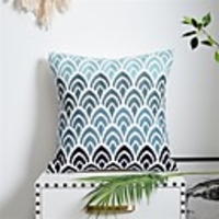 Fashion Retro Complex Advanced Towel Embroidered Home Office Geometry Pillow Case Cover Living Room Bedroom Sofa Cushion Cover