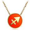 Fashion Sagittarius Pendant Necklace