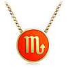 Fashion Scorpio Pendant Necklace