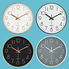 Fashion Silent Wall Clock Creative Stereo Digital Scale Wall Clock