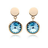 Fashion Simple Crystal Earrings