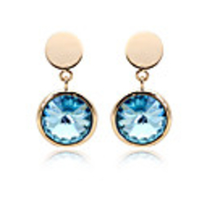 Fashion Simple Crystal Earrings