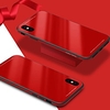 Fashion Solid Colored Mirror Case For iPhone 12 12mini 12Pro max 11 11Pro 11Pro max iPhone SE X XS XR XSMAX Back Cover TPU Tempered Glass Case for iPhone 8plus 7plus 6plus 6Splus 8 7 6 6S miniinthebox