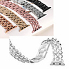 Fashion Stainless Steel Strap for Apple Watch series 5 4 40mm 44mm Band Metal Links Bracelet for iwatch series 1 2 3 strap 42mm 38mm