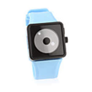 Fashion Unisex Silicone Wrist Watch - Blue