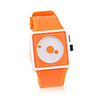 Fashion Unisex Silicone Wrist Watch - Orange