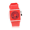 Fashion Unisex Silicone Wrist Watch - Red