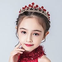 Fashion Vintage Inspired Crystal / Alloy Headpiece with Floral / Crystals 1 pc Birthday Headpiece