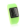 Fashion Women Watch Silicone Wrist Watchs - Green