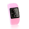 Fashion Women Watch Silicone Wrist Watchs - Pink