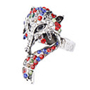 Fashionable Fox Head Rhinestone Studded Ring