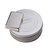 Fashionable Lighter, Circle Pattern,  Silver