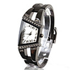 Fashionable PC Automatic Bracelet Watch with Black Alloy Band