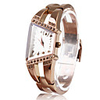 Fashionable PC Automatic Bracelet Watch with Brown Alloy Band