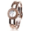 Fashionable PC Automatic Bracelet Watch with Brown Alloy Band