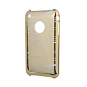 Fashionable Protective Case Cover for iPhone 3G (Gold)