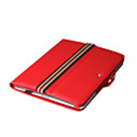 Fashional Leather Case For Apple iPad - Red